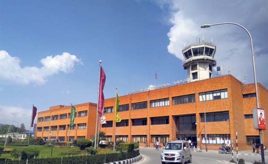 त्रिभुवन विमानस्थल रातको समयमा दैनिक सात घण्टा बन्द हुने
