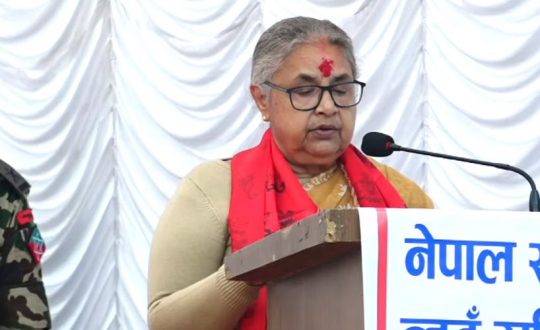 भ्रष्टाचार र सुशासनका मुद्दामा सरकार मौन बसेको छैनः प्रधानमन्त्री सुशीला कार्की