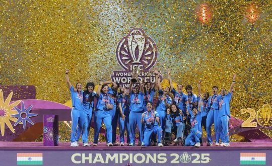 भारतले जित्यो महिला विश्वकप क्रिकेटको उपाधि