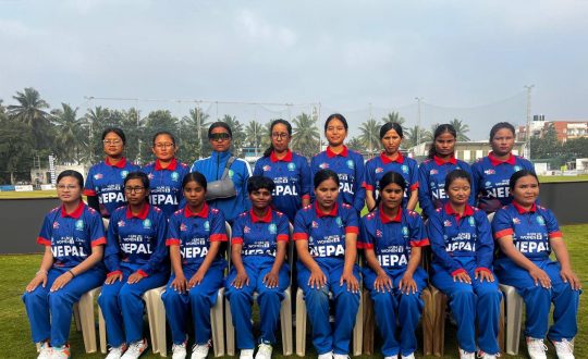 नेपाली महिला टाेली सेमिफाईनल प्रवेश !