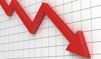 सेयर बजारमा एकैदिन एक सय पाँच अंकको पहिरो