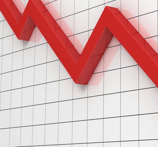 सेयर बजारमा एकैदिन एक सय पाँच अंकको पहिरो