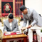 मन्त्रिपरिषद्को सिफारिसमा राष्ट्रपतिले गरे संसद् अधिवेशन स्थगित