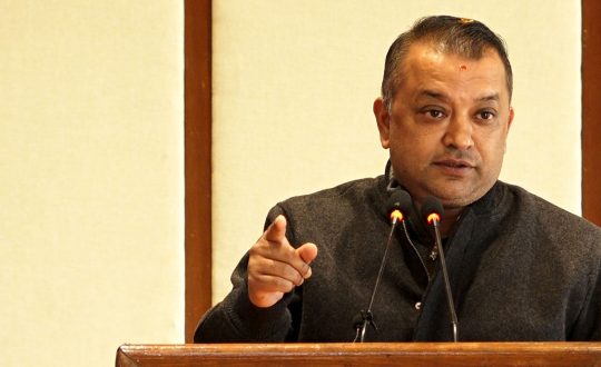 रास्वपा सभापति लामिछानेले बोलाएको सर्वदलीय बैठकमा गगन थापा नजाने