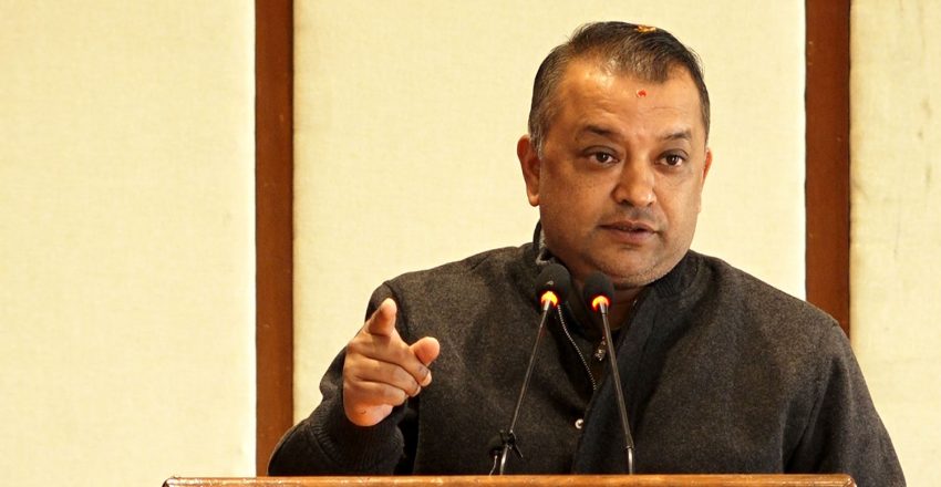 रास्वपा सभापति लामिछानेले बोलाएको सर्वदलीय बैठकमा गगन थापा नजाने
