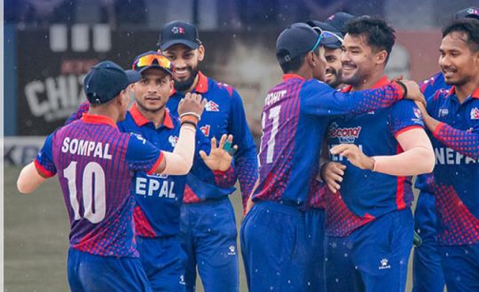 नेपाली क्रिकेट टोली श्रीलंका ‘ए’सँग आज तेस्रो टी–२० अभ्यास खेल खेल्दै !