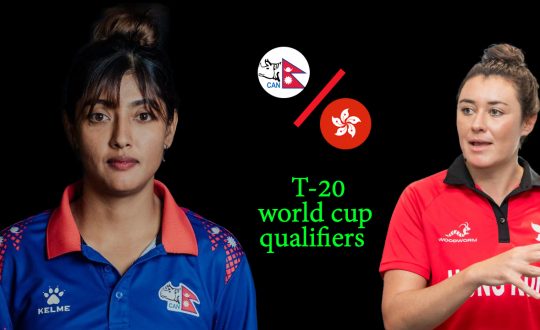 टी–20 विश्वकप छनोट: नेपाल र हंकङबीचको खेल रद्द