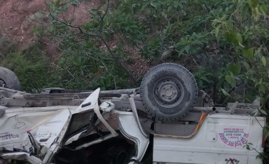 बैतडीको पाटनमा जिप दुर्घटना : चालकसहित दुइको मृत्यु, ६ घाइते