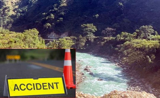 जन्ती बोकेको कार दुर्घटना हुँदा एक जनाको मृत्यु, एक गम्भीर घाइते