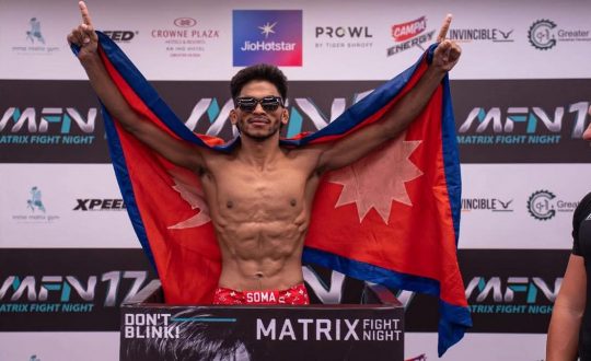 रविन्द्रलाई प्रोत्साहन स्वरुप सरकारले पाँच लाख रुपैयाँ दिने