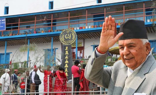 राष्ट्रपति आज संखुवासभा जाँदै