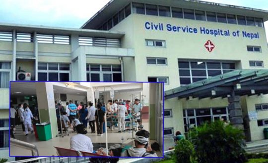 ४६१ घाइतेको सिभिल अस्पतालले गर्यो उपचार, निर्देशक रेग्मीले भने– सबै जनशक्ति अहोरात्र उपचारमा छन्