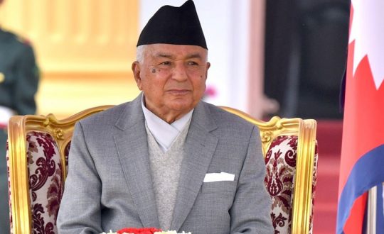 होलीले सद्भाव बढाओस् : राष्ट्रपति पौडेल