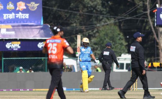 भारतीय ब्याटर प्रियांकको उत्कृष्ट प्रदर्शनमा चितवनलाई १६७ रनको लक्ष्य प्रस्तुत !