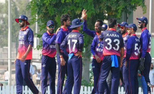 आइसिसी विश्वकप क्रिकेट लिग–२ः आज नेपाल र युएई भिड्दै