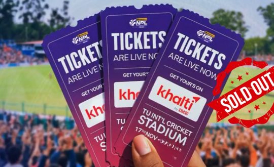 एनपीएल दोस्रो सिजनको पहिलो खेलका सबै टिकटहरू ‘सोल्ड आउट’