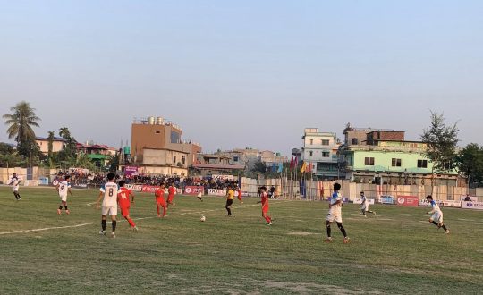 गछिया गोल्डकपको फाइनलमा गाईघाट युनाइटेडको स्थान पक्का