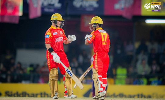 एनपीएल-२ : विराटनगरलाई ४० रनको जित निकाल्दै लुम्बिनी फाइनलमा