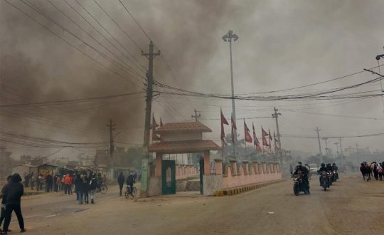 वीरगन्जमा तनाव, मधेसभर बढाइयो सुरक्षा सतर्कता