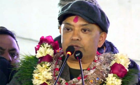 कांग्रेसले सभापति गगन थापालाई भावी प्रधानमन्त्रीको उम्मेदवार घोषणा गर्दै