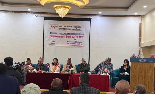 Kathmandu Event Highlights Mountaineering Tourism in Nepal–Canada Ties