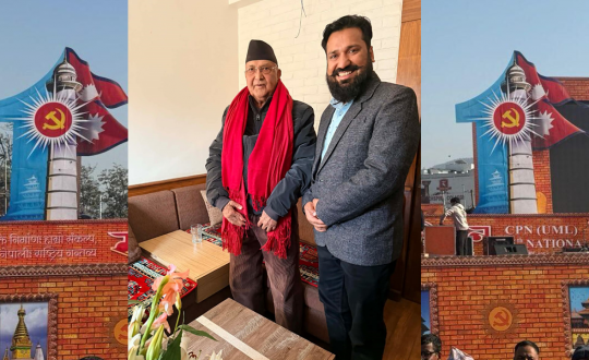 शेयर बजारका बादशाह अग्रवाल एमालेमा प्रवेश गर्दै