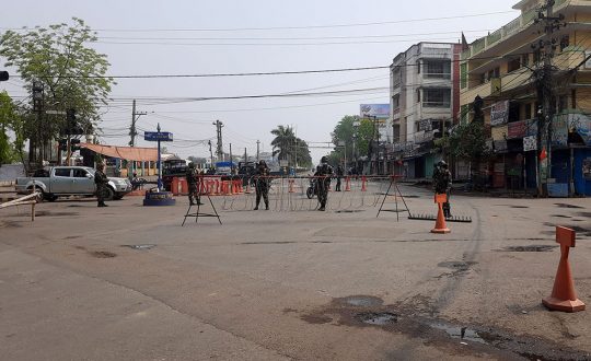 वीरगञ्जमा मंगलबार बिहान ८ बजेसम्म कर्फ्यु आदेश