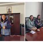 नेपाली महावाणिज्यदूत निरौला र युनान नर्मल युनिभर्सिटीका प्राध्यापक लु बीच भेटघाट