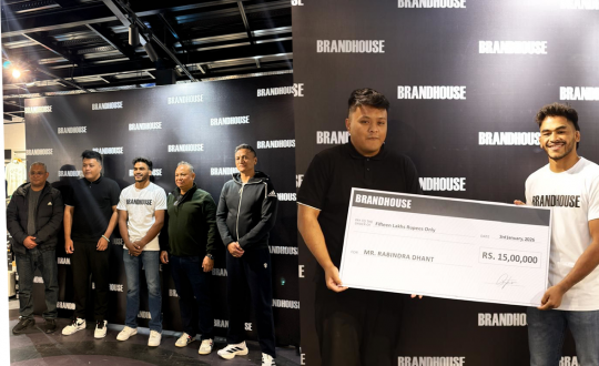 ब्रान्ड हाउससँग नेपाली एमएमए स्टार रबिन्द्र धान्त ब्रान्ड एम्बेसडरका रूपमा अनुबन्धित