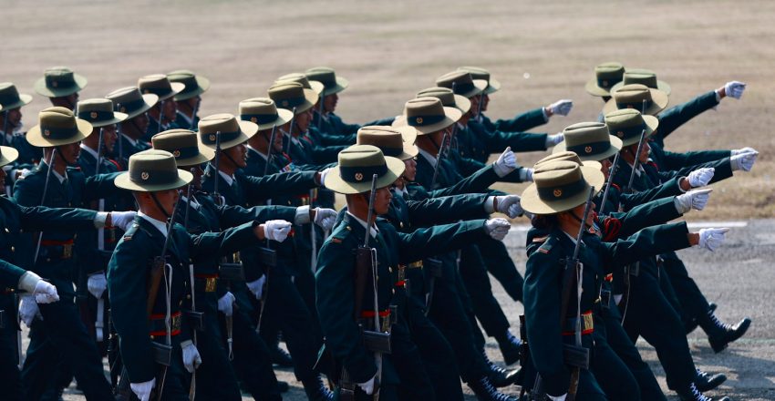 नेपाली सेनाकाे २६३औँ स्थापना दिवस [तस्वीरहरू]