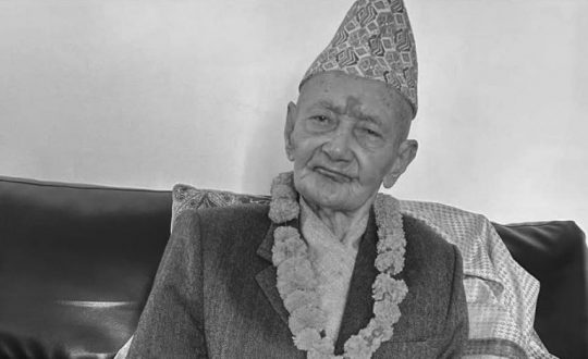 पूर्वप्रधानमन्त्री बाबुराम भट्टराईलाई पितृशोक