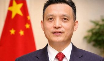 Newly appointed Chinese ambassador Maoming arrives in Kathmandu