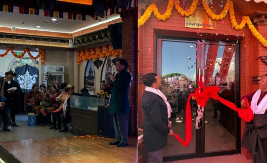 नेपाली महावाणिज्यदूतद्वारा चिनियाँ नागरिकले सञ्चालन गरेको नेपाली रेष्टुरेन्ट उद्घाटन