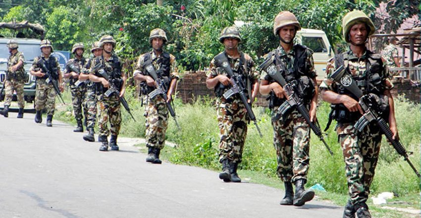 निर्वाचन सुरक्षाका लागि आजदेखि फिल्डमा नेपाली सेना