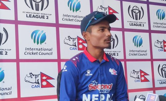 रोहित पौडेलले स्वीकारे गल्ती, भने –इटालीसँगको भिडन्तमा राम्रो ब्याटिङ गर्न सकिएन