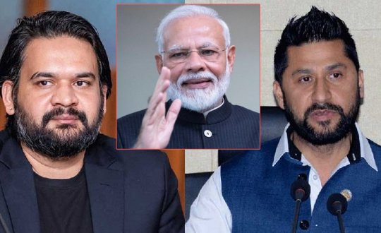 भारतीय प्रधानमन्त्री मोदीसँग रास्वपा सभापति लामिछाने र बालेनले गरे टेलिफोन संवाद