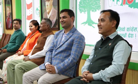 कांग्रेस सभापति थापाको राजीनामाबारे औपचारिक निर्णय आइतबार गरिने