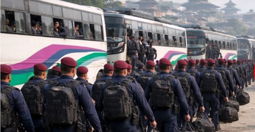 काठमाडौं उपत्यकाबाट निर्वाचनका लागि ११,५८६ प्रहरी विभिन्न ठाउँका लागि खटिए