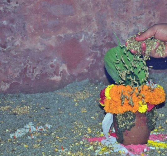 आजदेखि चैत्र दसैँको नवरात्र सुरु गरिँदै, हनुमानढोकामा घटस्थापना गरी पूजाआराधना