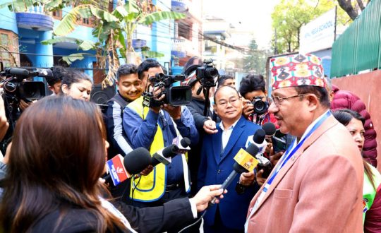 उत्साहपूर्वक मतदान जारी, ६५ प्रतिशत मत खस्ने आयोगको अनुमान