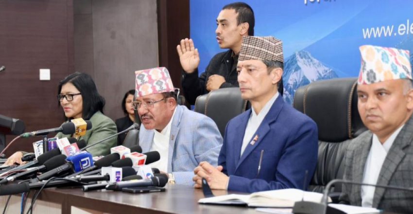 चुनाव बिथोल्ने कुनै तत्व छैन, ढुक्क भएर मतदान गर्नुस्ः निर्वाचन आयोग