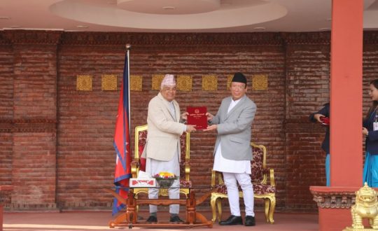 राष्ट्रपतिसमक्ष सर्वोच्च अदालत, न्यायपरिषद् र न्यायसेवा आयोगको वार्षिक प्रतिवेदन पेस