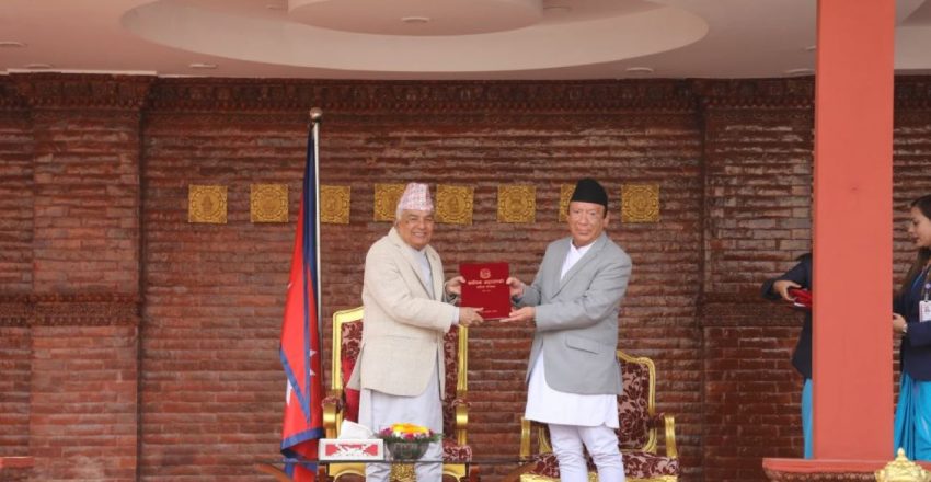 राष्ट्रपतिसमक्ष सर्वोच्च अदालत, न्यायपरिषद् र न्यायसेवा आयोगको वार्षिक प्रतिवेदन पेस