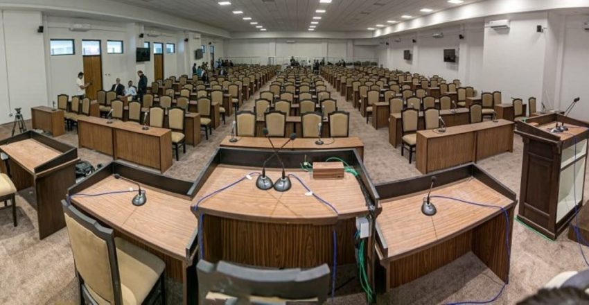 कस्तो छ सिंहदरबार परिसरमा निर्माणाधीन संसद भवन ?