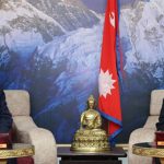 राष्ट्रिय सभा अध्यक्ष दाहालसँग नवनियुक्त चिनियाँ राजदूत चाङको शिष्टाचार भेट