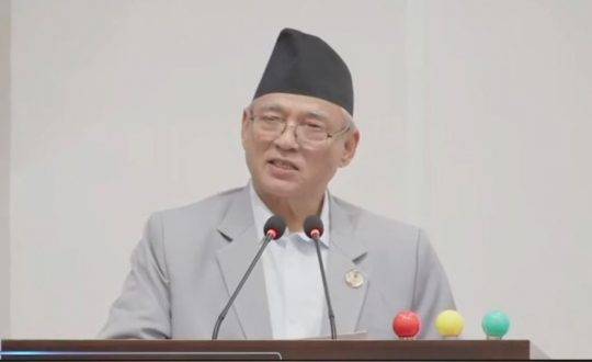 देश जलाउने खलपात्रलाई नायक बनाइयो: एमाले कार्यवाहक अध्यक्ष थापा