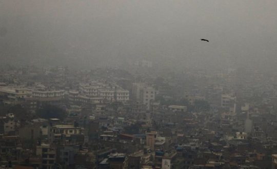 विश्वका प्रदूषित शहरको एक नम्बरमा काठमाडौँ