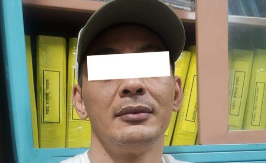 गुण्डागर्दी आरोपमा ‘रेम्बो’ भनिने कोर्तु गुरुङ पक्राउ