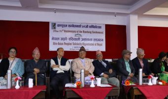 वाण्डुङ्ग सम्मेलनको ७१औँ वर्षगाँठ : असंलग्न र सन्तुलित परराष्ट्र नीतिमा विज्ञको जोड