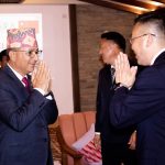 पोखरा-लिन्जीबीच सहकार्य विस्तारबारे शिष्टाचार भेटवार्ता
